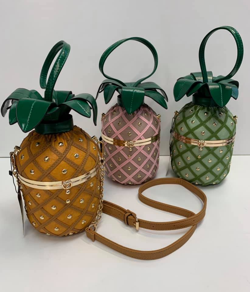Pineapple Bucket Purse
