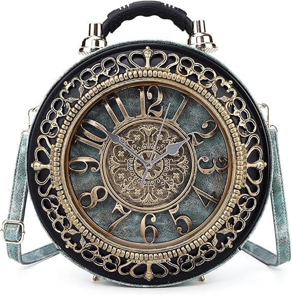 Vintage Clock Purse