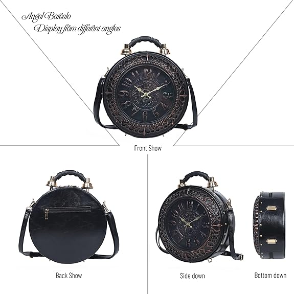 Vintage Clock Purse