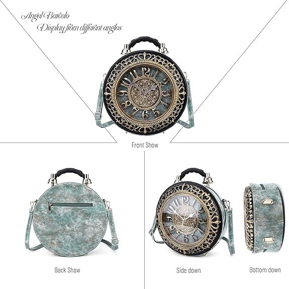 Vintage Clock Purse