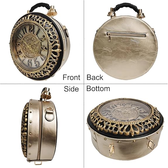 Vintage Clock Purse