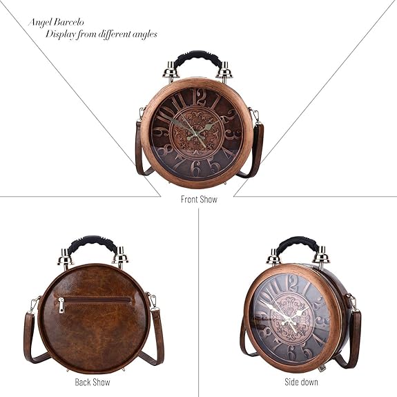 Vintage Clock Purse