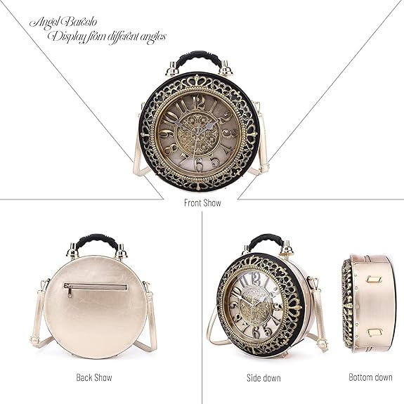 Vintage Clock Purse