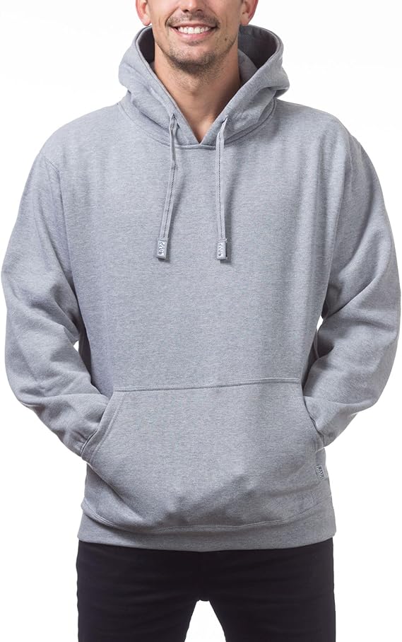 Pro Club Hoodie Heather Gray
