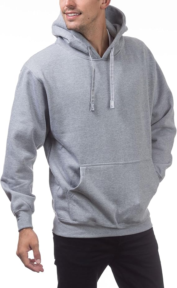 Pro Club Hoodie Heather Gray