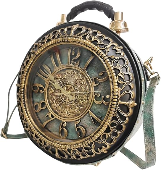 Vintage Clock Purse