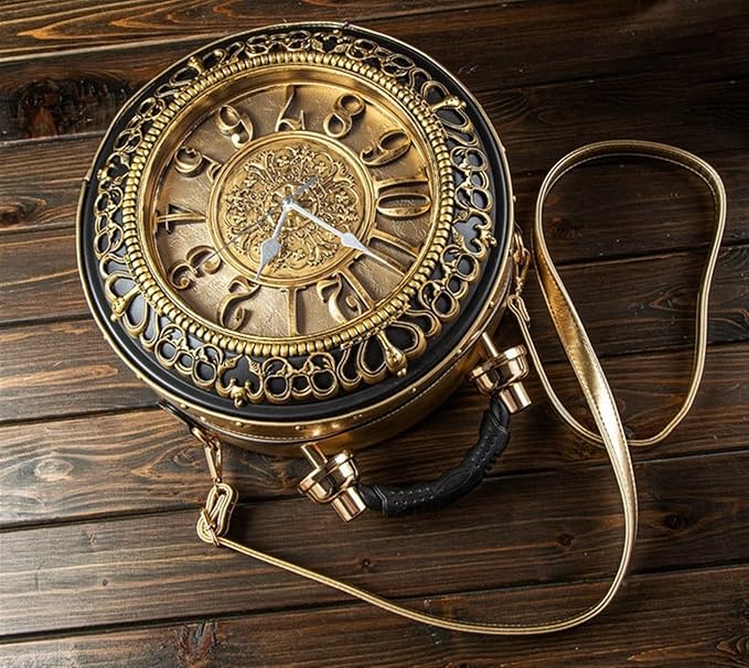 Vintage Clock Purse