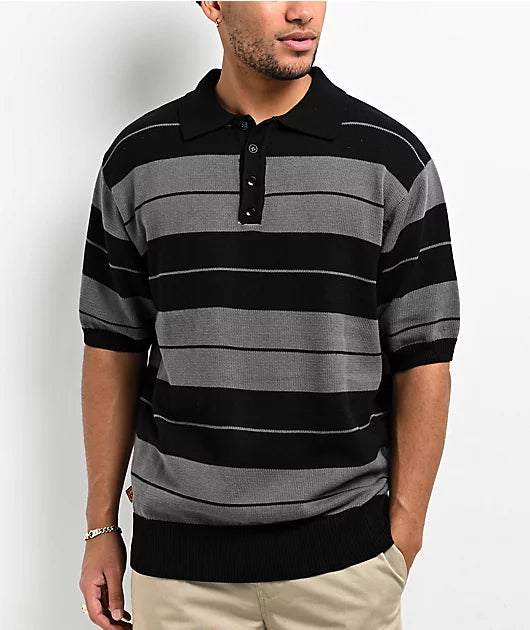 Black/Heather Charlie Brown Shirt