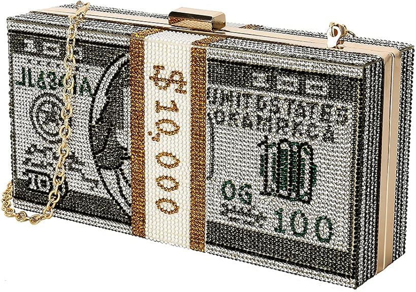 Money Clutch Wallet (Gray)
