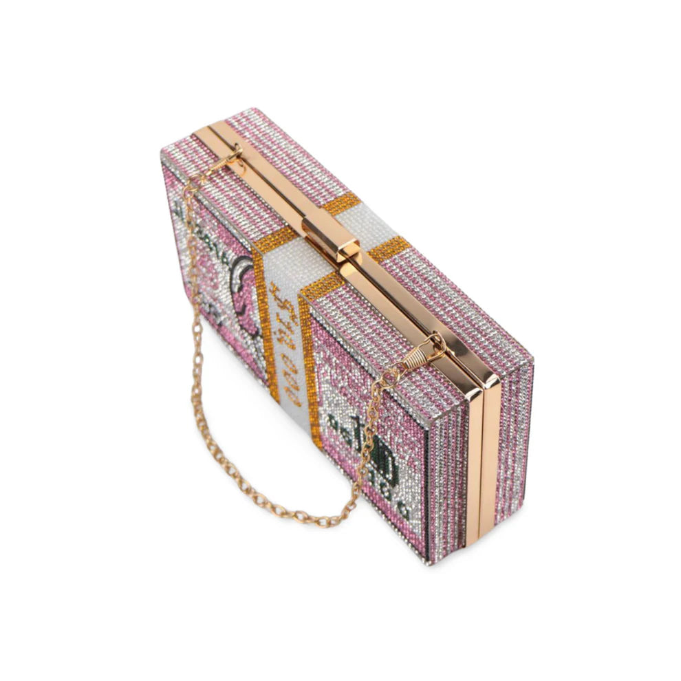Money Clutch Wallet (Pink)