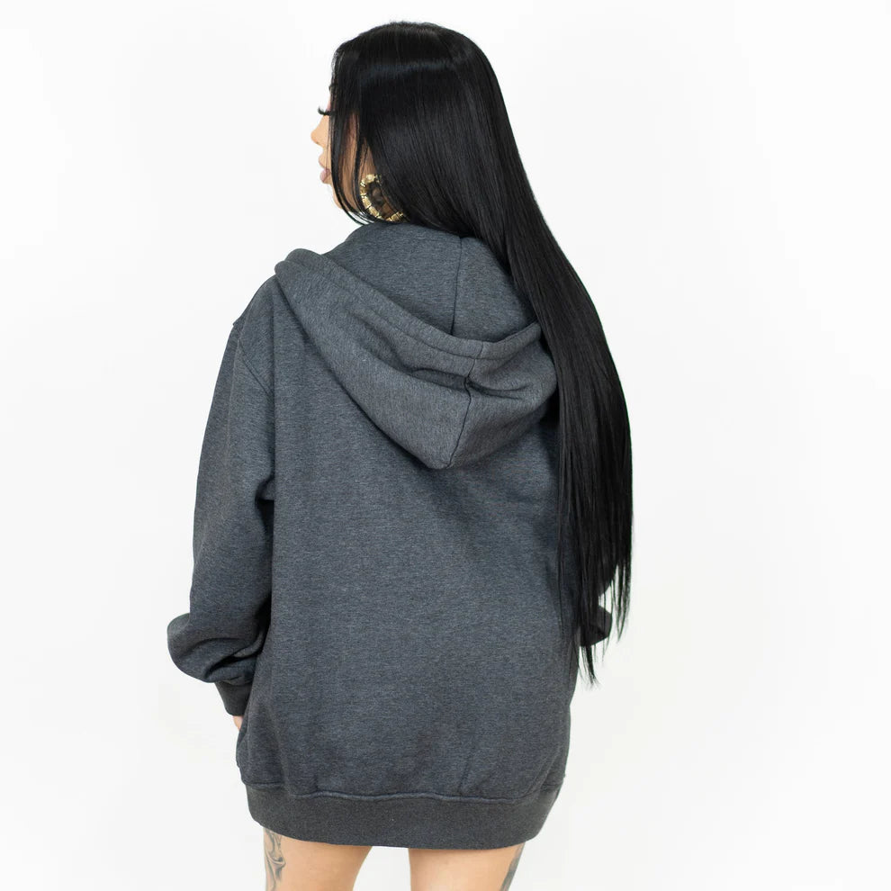 FB County Zip-Up Hoodie Charcoal