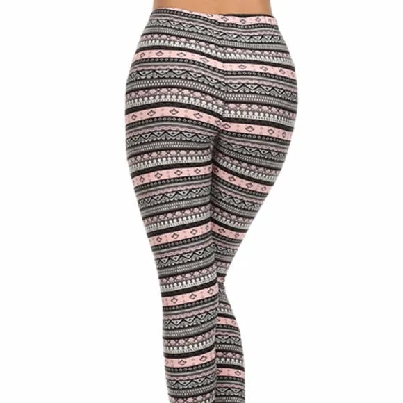 Pink Tribal Legging