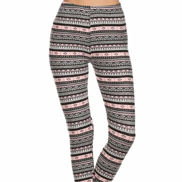 Pink Tribal Legging
