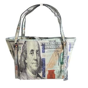 $100 Bill Tote Bag Set