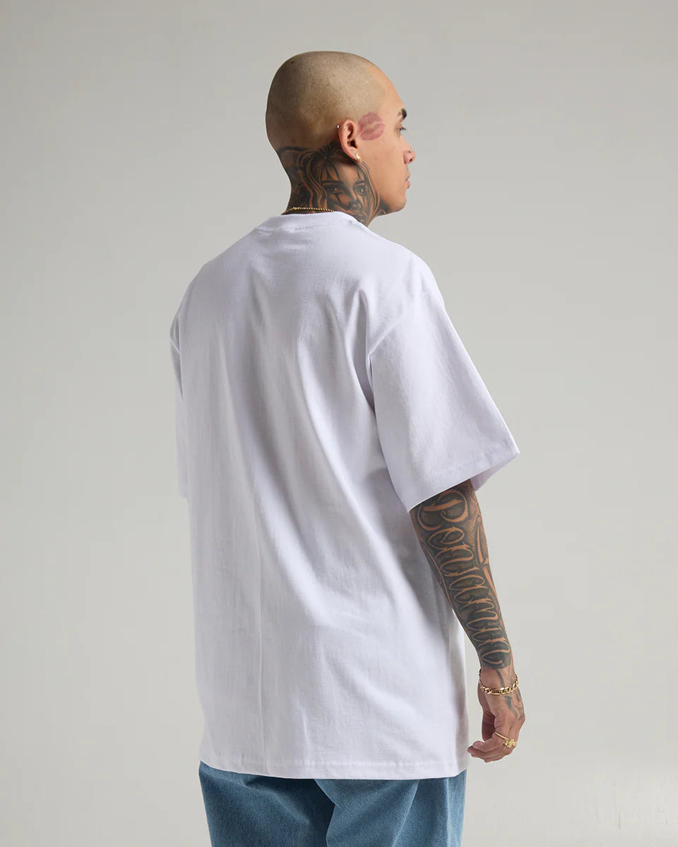 Shaka Wear White Heavyweight T-Shirt