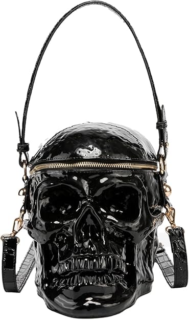Skull Head Cross Body Bag