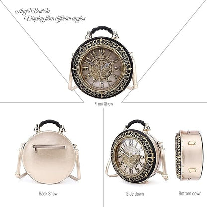 Vintage Clock Purse