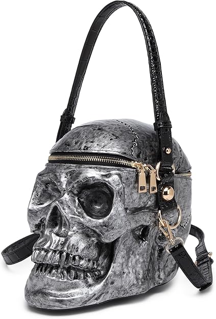 Skull Head Cross Body Bag