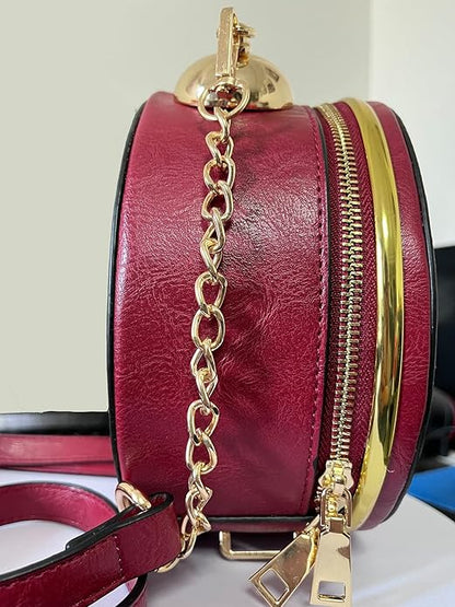 Retro Clock Crossbody Purse