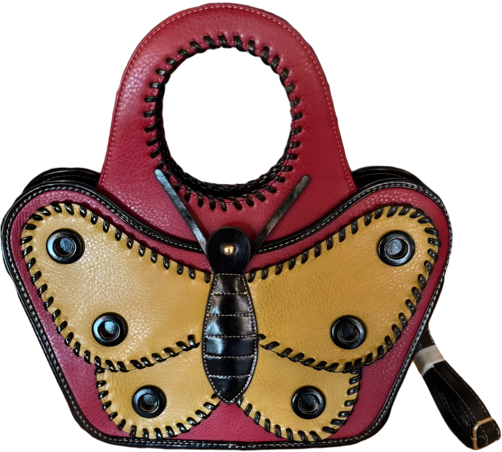 Butterfly Designed Handbag