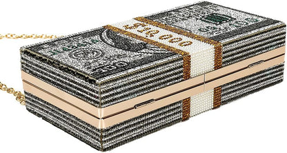 Money Clutch Wallet (Gray)