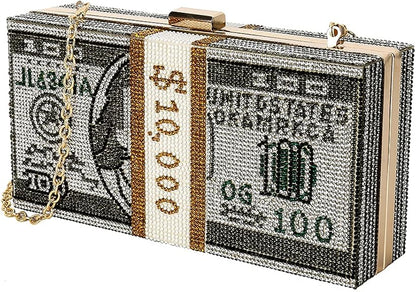 Money Clutch Wallet (Gray)