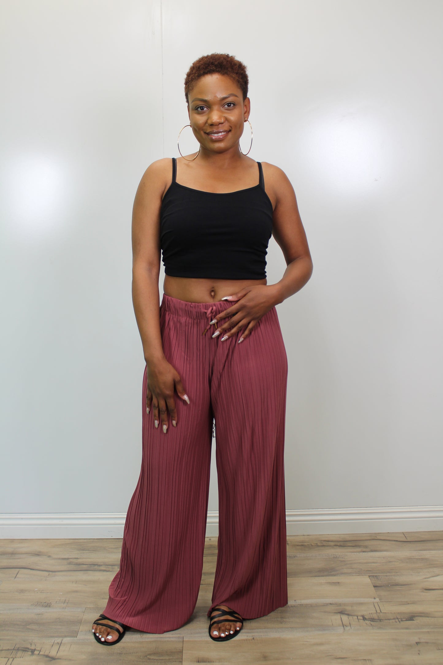 Palazzo Pants Mauve