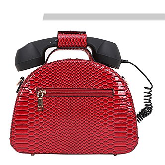 Retro Rotary Telephone Handbag