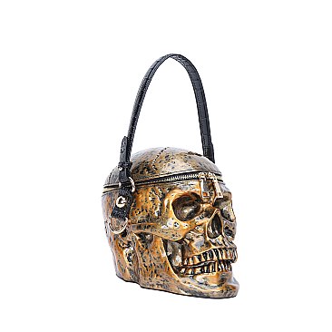 Skull Head Cross Body Bag