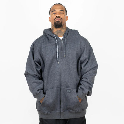 FB County Zip-Up Hoodie Charcoal