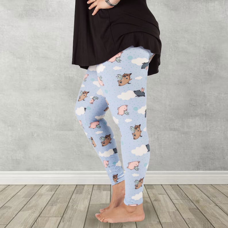 Flying Pigs Legging