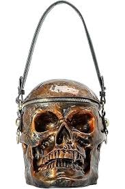 Skull Head Cross Body Bag