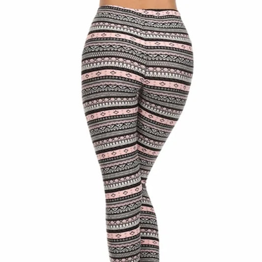 Pink Tribal Legging