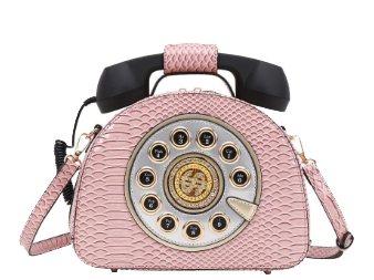 Retro Rotary Telephone Handbag