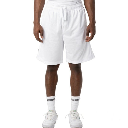 White Comfort Athletic Shorts