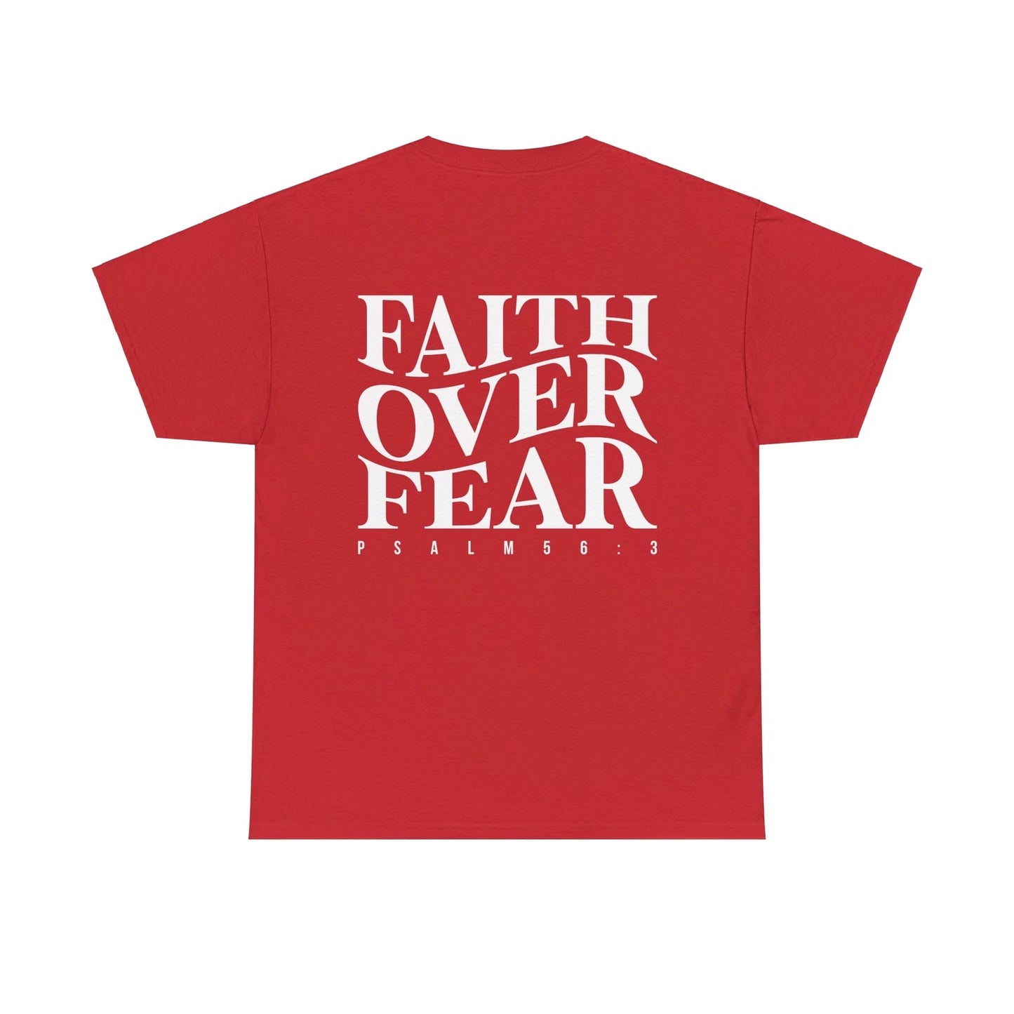 Faith Over Fear Printed T-Shirt