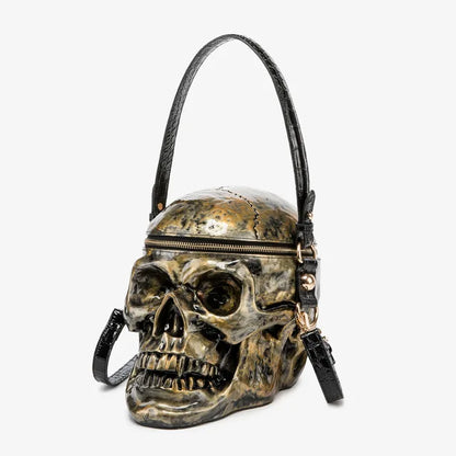 Skull Head Cross Body Bag