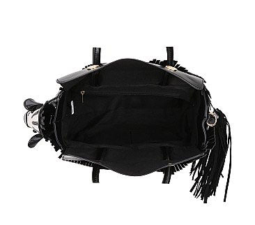 Zebra Satchel Crossbody Handbag